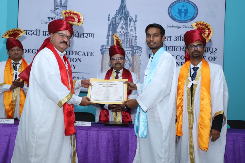 Convocation Ceremony 2020 I.E.T.E.S.' Bharat College of Engineering